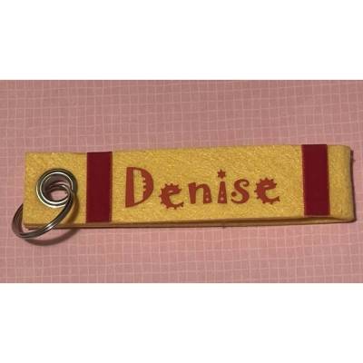 Schlüsselanhänger Name personalisierbar