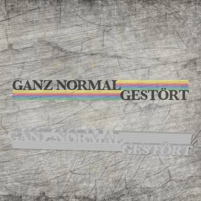 Plotter- und 3D Druckdatei *Ganz Normal*