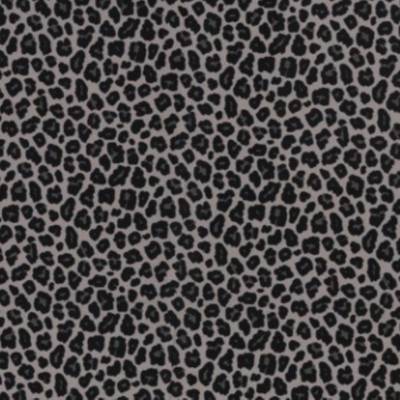 Baumwolle Popeline Leopard Grau/Schwarz Reststück 100 x 100 cm