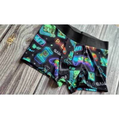 Herren Retroshorts Unterhose für Männer Gaming Controller Zocken als besonderes Geschenk