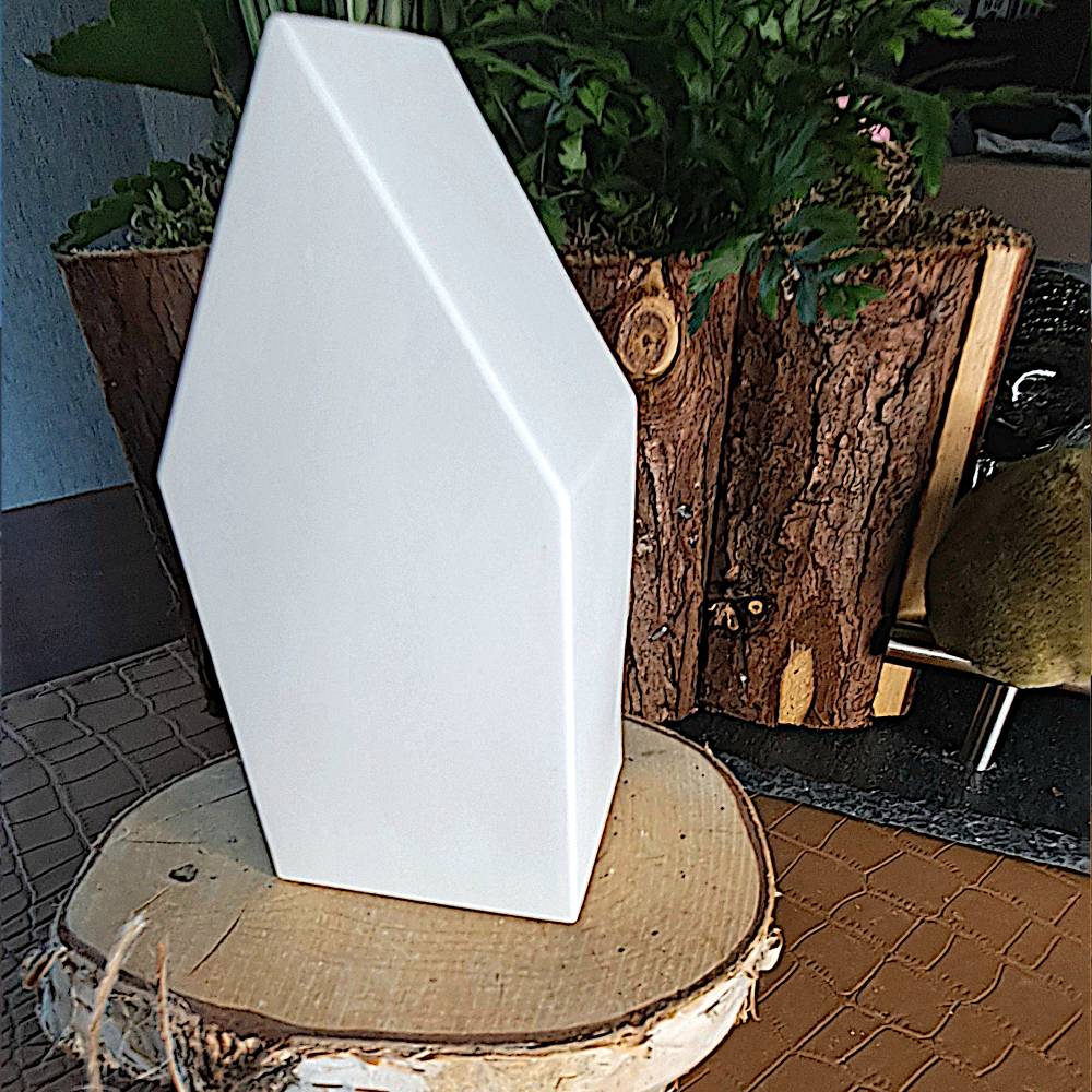 Lichthäuser Weiß Modern Nordisch – Handgemachte Keramik Deko Häuser in 5 Varianten Bild 4