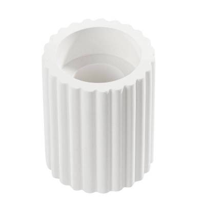 Silikonform Kerzenhalter Rund – Perfekt für Beton & Harz, ca. 6×4,5 cm