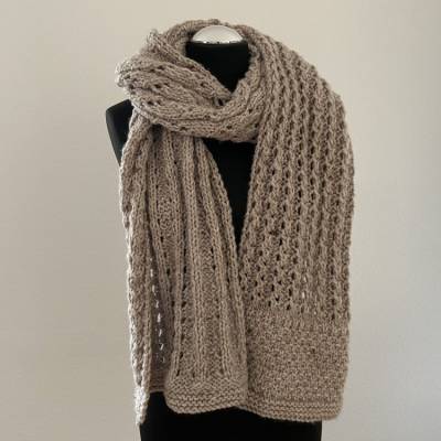 Strickanleitung - Schal "Amesteca"