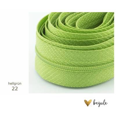 Endlosreißverschluss 5m + 10 Zipper 27 Farben