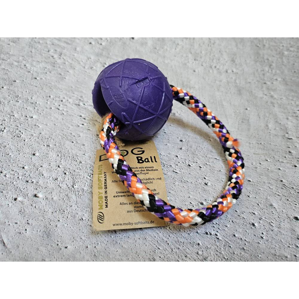 Moby Hunde Ball  Unzerstrbares Hundespielzeug mit oder ohne Seil,  schwimmfhig & giftstofffrei