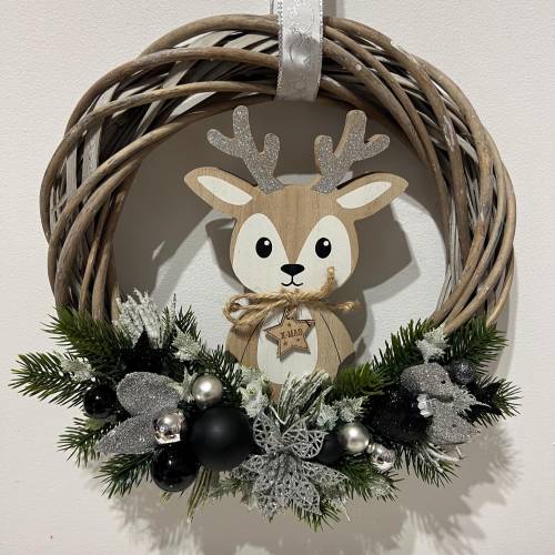 Weihnachtlicher Türkranz Weihnachtskranz Weihnachtsdeko