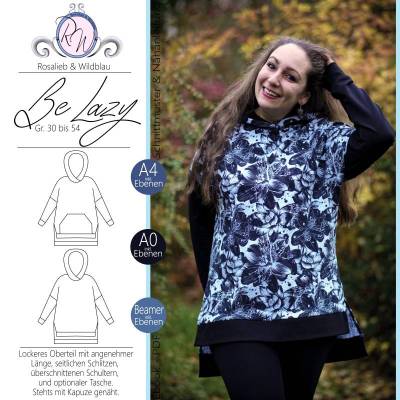 Ebook Schnittmuster BeLazy Gr. 30 bis 54