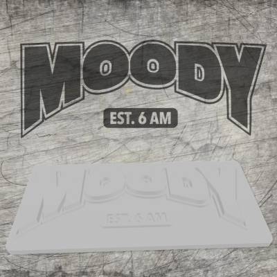 Plotter- und 3D Druck Datei *MOODY*