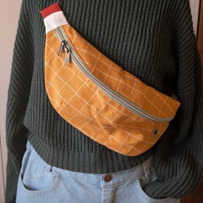 Hippe Bauchtasche / Crossbody-Tasche / Gürteltasche / Canvas