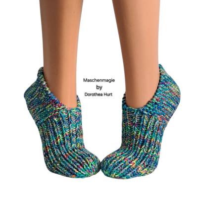 Puschen Hausschuhe Sofasocken Bettsocken Slipper Größe 41-43