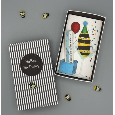 Witzige Geldgeschenkbox Party Biene – Originelle Geschenkidee zum Geburtstag