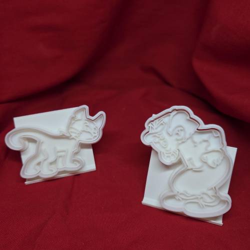 Azrael und Gargamel Cookie Cutter Set