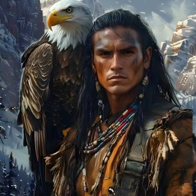 Hüter des Nordens – Krieger mit Adlergeist (2)KI-Kunst)