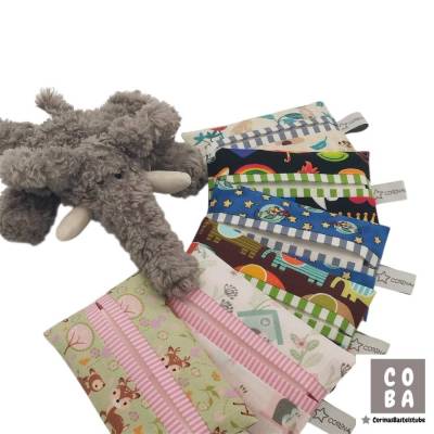 Tatüta Taschentüchertasche für Kinder – handgemachte Stoffhülle für Taschentücher | kleines Geschenk