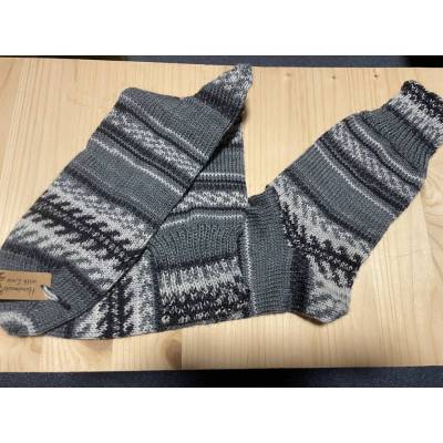 Handgestrickte Socken Gr. 43/44