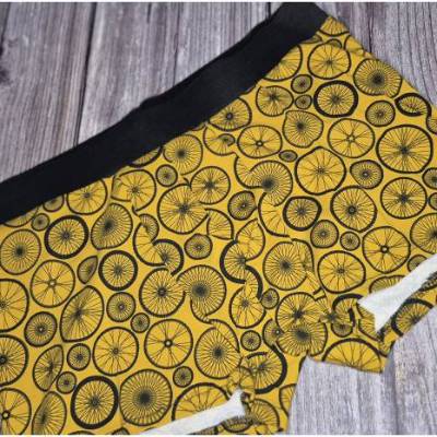 M: Herren Retroshorts Unterhose für Männer Rad Räder als besonderes Geschenk Radfahrer