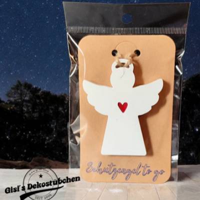 Schutzengel to go aus Keramik