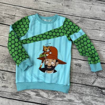 wunderschönes Langarmshirt / Shirt gr.110/116 Petterson & Findus