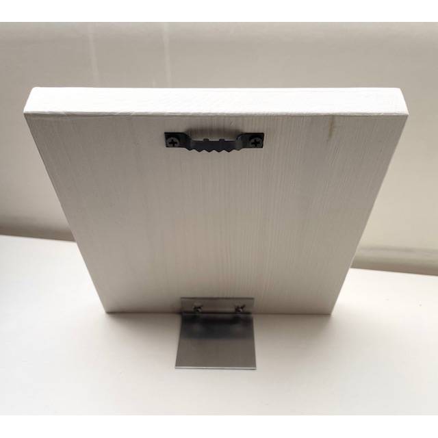 Holzbild, Hasen auf grüner Wiese, zum Aufhängen oder Aufstellen; Ostern Bild 2