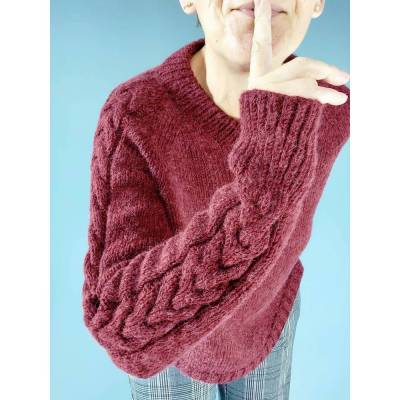 Naila Sweater – zeitlose Strickanleitung mit Liebe zum Detail