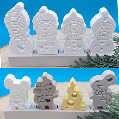 Winter Steckerchen Pastell – Handgemachte Deko zum Sammeln & Verschenken