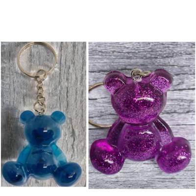 Handgemachter Teddy-Schlüsselanhänger – Niedliches Kinder-Geschenk für Rucksack & Schlüssel
