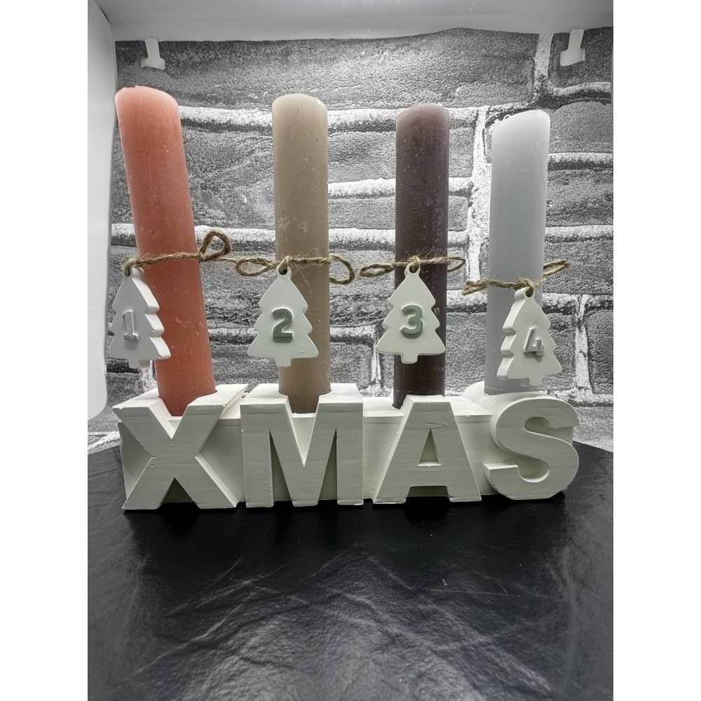 Adventskranz mal anders | XMAS | mit Kerzen
