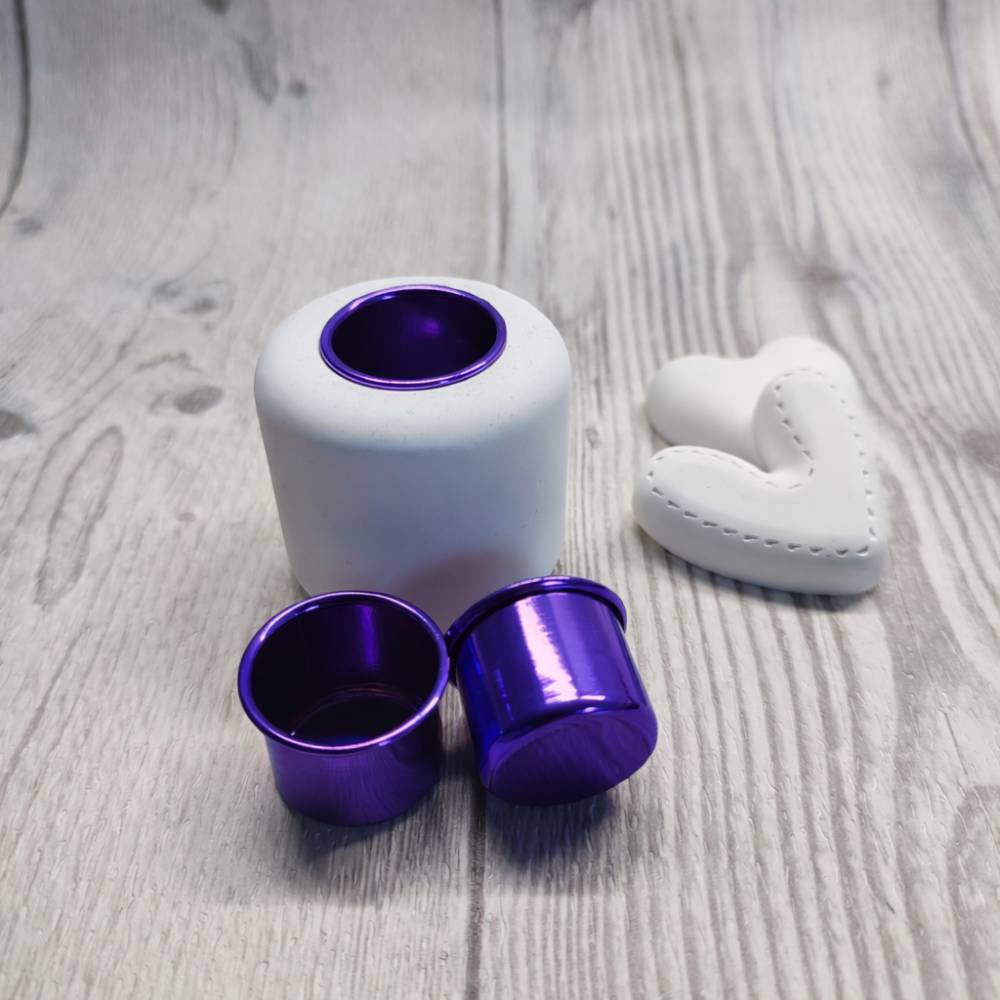 Kerzentüllen 22 mm – Metall, viele Farben, matt & glänzend