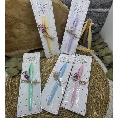 Schreib deine eigene Geschichte | Trockenblume | Mitbringsel | Gastgeschenk | Kugelschreiber mit Herz
