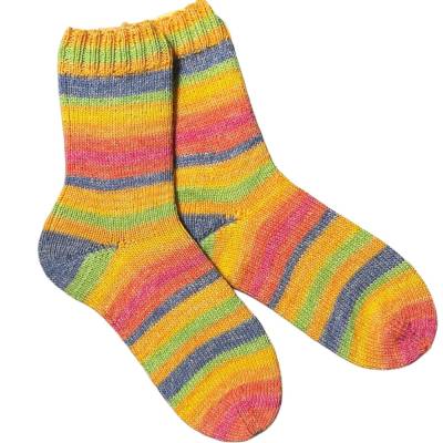 Handgestrickte Socken