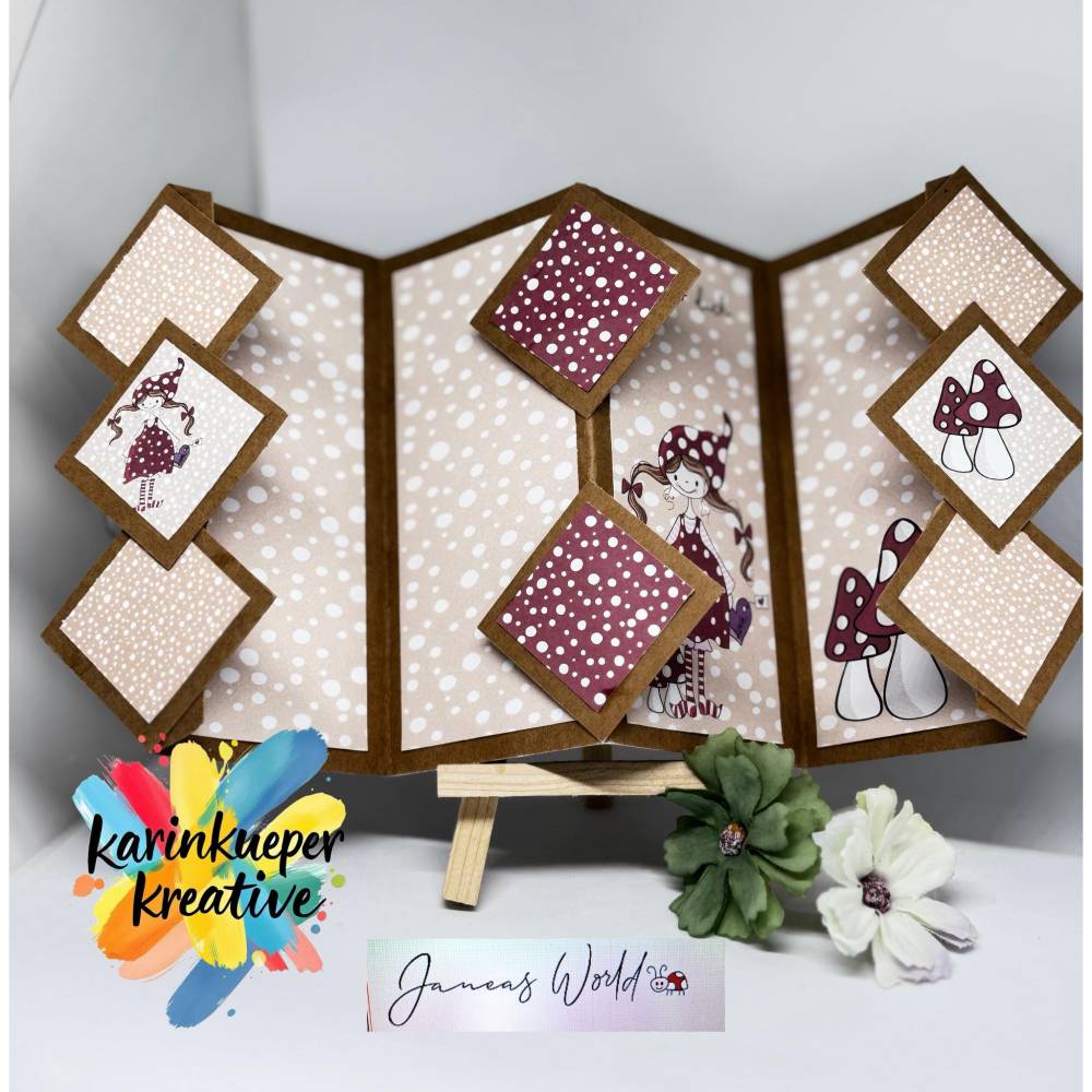 Plotterdatei Faltkarte 2 für den Plotter Silhouette, Cricut, Brother ect. Bild 5