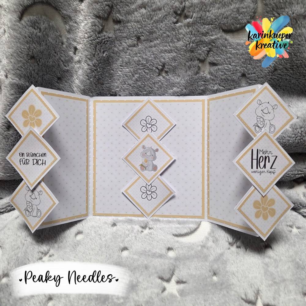 Plotterdatei Faltkarte 2 für den Plotter Silhouette, Cricut, Brother ect. Bild 7