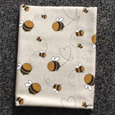 Canvas  Leinen 55 % und Baumwolle 45 % , 240 g/m² - Bienen