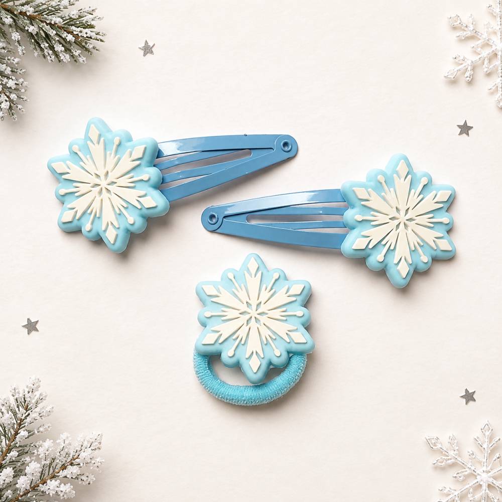 Haarschmuck Weihnachten Schneeflocke 1