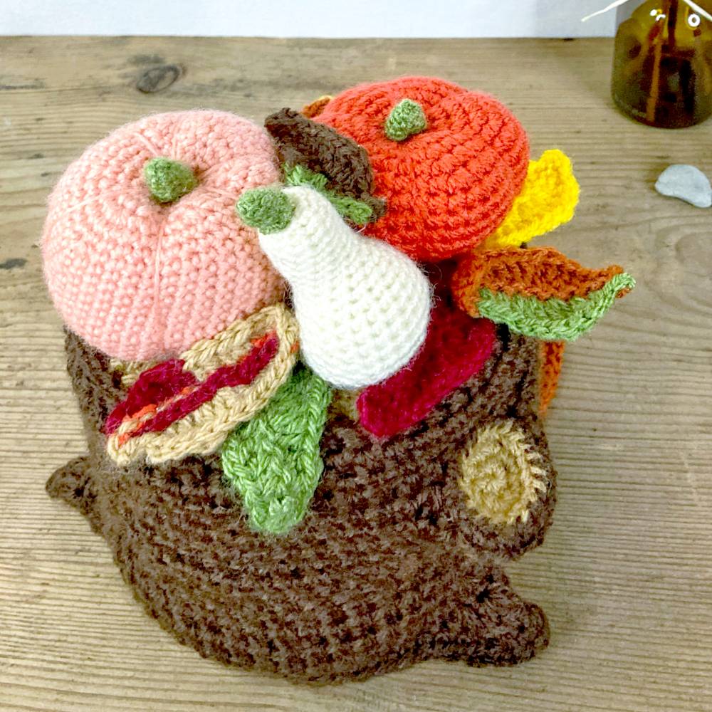 Klorollenhut Kürbis, Häkelanleitung - eine hübsche und praktische Herbst - Deko für dein Bad Bild 4