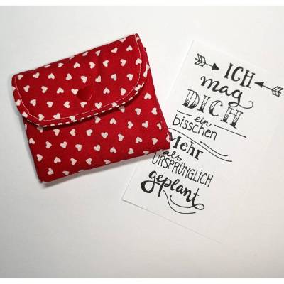 Geldtasche, klein, Geschenk, Geburtstag, Valentinstag