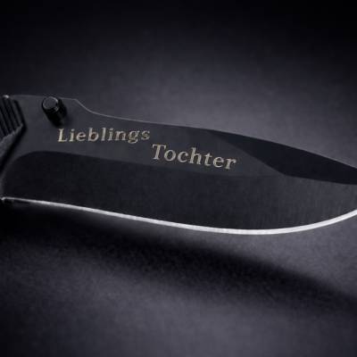 Klappmesser mit Gravur „LieblingsTochter“ – Persönliches Geschenk für besondere Töchter