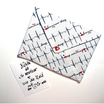 Briefumschlag, keep smiling, 17,5 cm x 12 cm, Geschenkverpackung, Liebesbrief