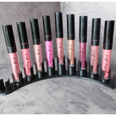Display Ständer Halter Aussteller 3D Druck / für 11 Nu Skin Nu Colour Powerlips Fluid Lippenstift