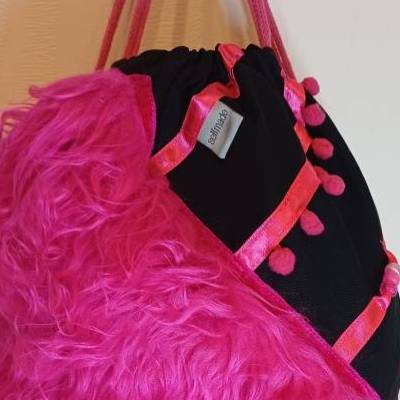 Rucksack Festivalbag Beutel Urlaubsbegleiter 