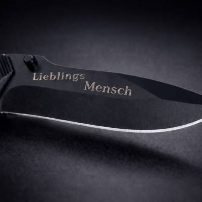 Taschenmesser „LieblingsMensch“ mit Wunschgravur – personalisiertes Geschenk für Männer & Frauen