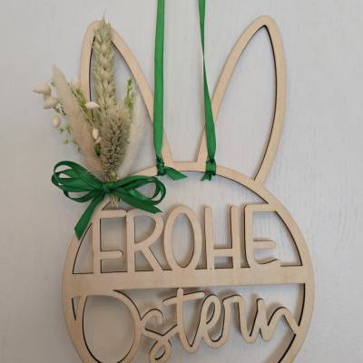 Oster - Türkränze "Frühlingszauber" - Handgefertigte Unikate aus Holz
