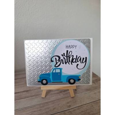 18 Geburtstag /Männergeburtstag / Handgemachte Glückwunschkarte zum Geburtstag zum Führerschein