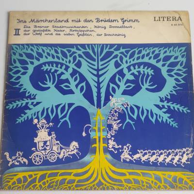 VINTAGE - Ins Märchenland mit den Brüdern Grimm II - LP - LITERA - DDR