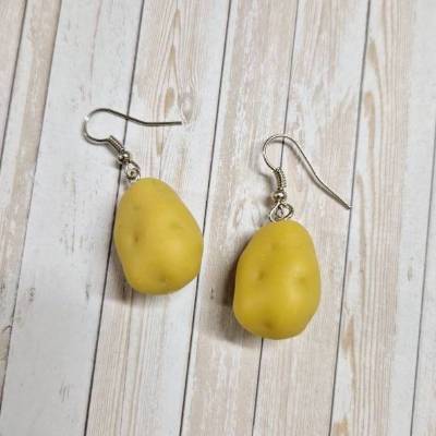 Ohrringe Ohrhänger Kartoffel – 4 cm – originelle Geschenkidee