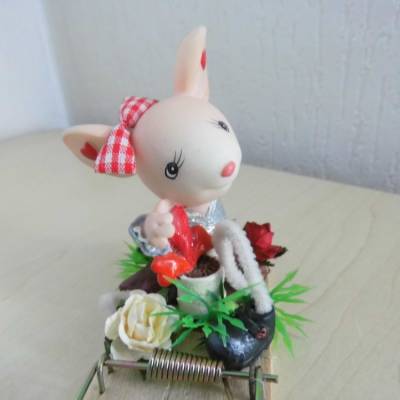 Achtung Mäuse Geldgeschenk – Originelle Mausefalle mit Schleife am Ohr  für Ostern, Kommunion & Jugendweihe 2. Wahl