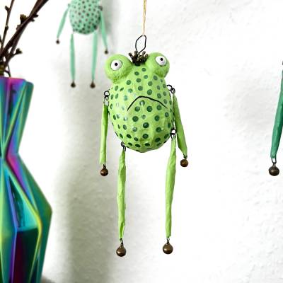 Grumpy Frog, Ostern wird garantiert mürrisch! Osterdeko, hängender Frosch