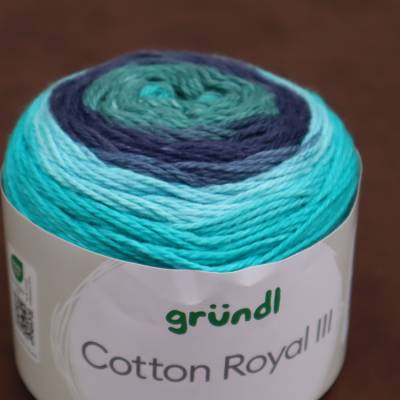Strickgarn Häkelgarn Wolle Baumwolle Farbverlaufgarn Gründl (58,50€/kg)