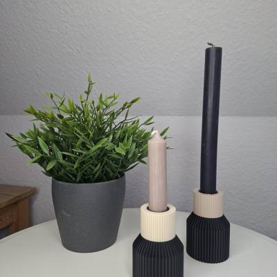 Kerzenhalter / Kerzenständer / Minimalistisch / leuchtende Farben