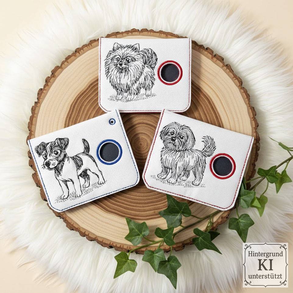 ITH-Stickdateien Hunde-Kotbeutel ab 10x10 cm – 39 Motive, Doro-Collection Bild 7